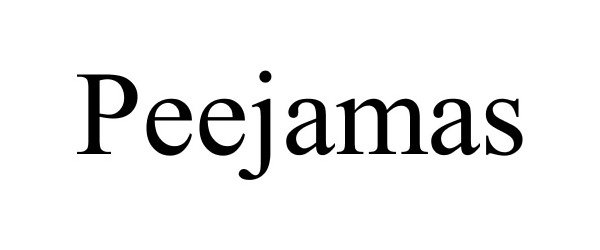 Trademark Logo PEEJAMAS