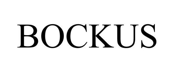  BOCKUS