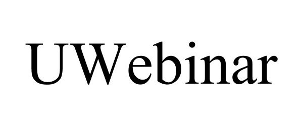 Trademark Logo UWEBINAR