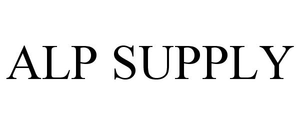 Trademark Logo ALP SUPPLY