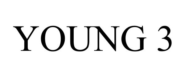 Trademark Logo YOUNG 3