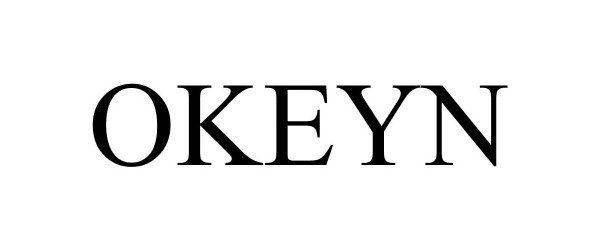 Trademark Logo OKEYN
