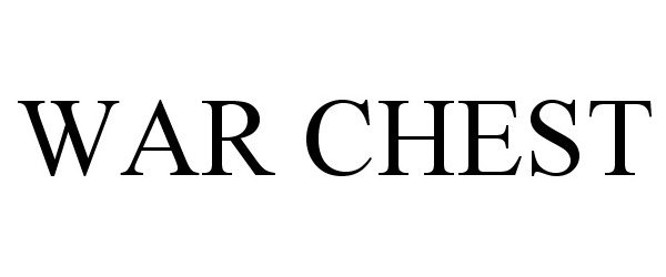 Trademark Logo WAR CHEST