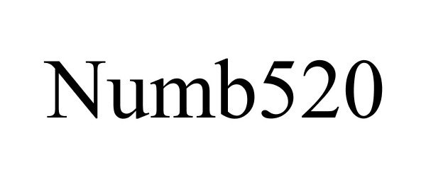 Trademark Logo NUMB520