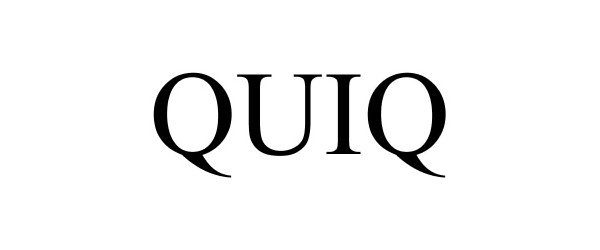 Trademark Logo QUIQ