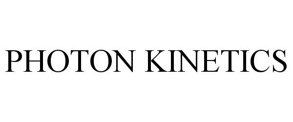 Trademark Logo PHOTON KINETICS