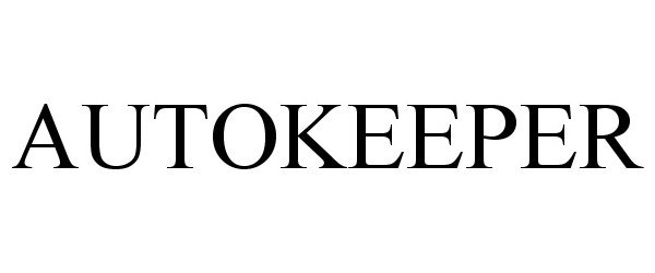 Trademark Logo AUTOKEEPER