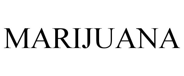 Trademark Logo MARIJUANA