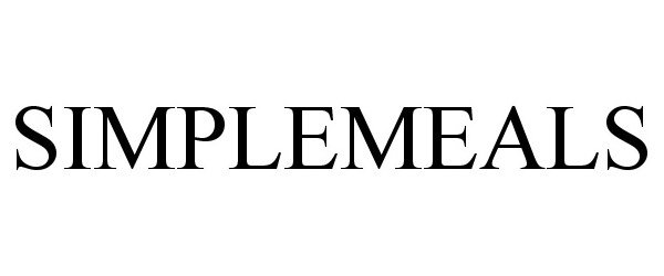 Trademark Logo SIMPLEMEALS
