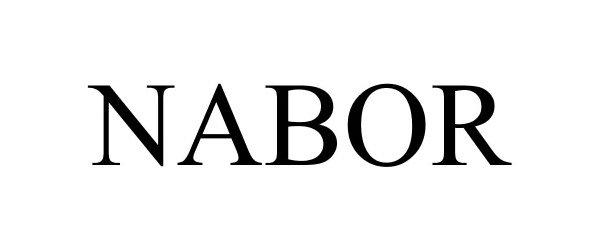 Trademark Logo NABOR