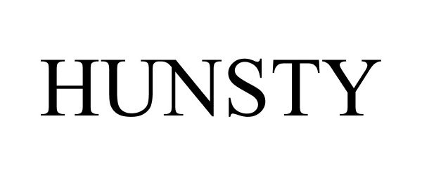 Trademark Logo HUNSTY