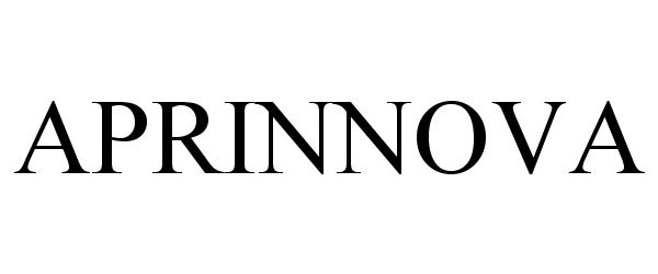 Trademark Logo APRINNOVA