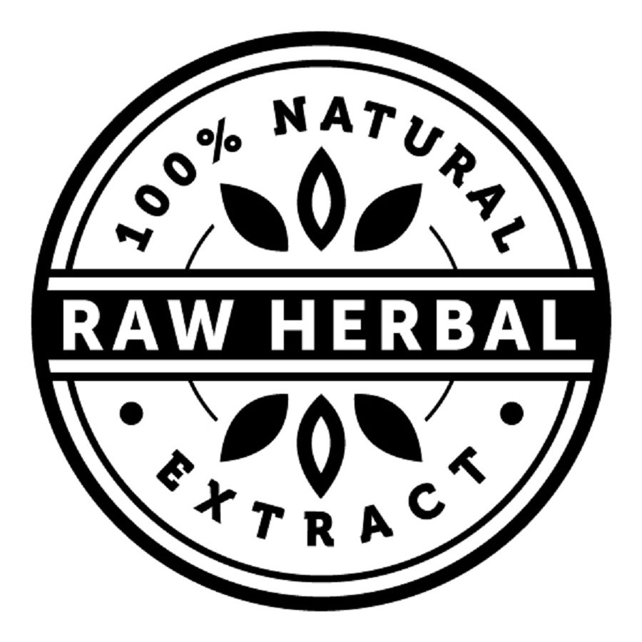  100% NATURAL RAW HERBAL Â· EXTRACT Â·