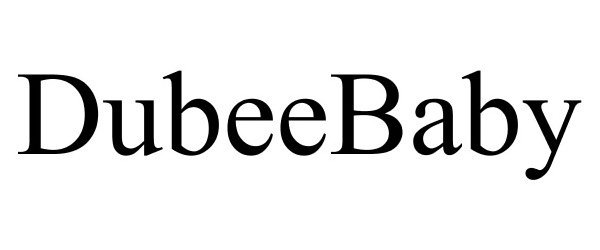 Trademark Logo DUBEEBABY