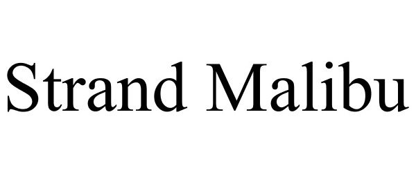 Trademark Logo STRAND MALIBU