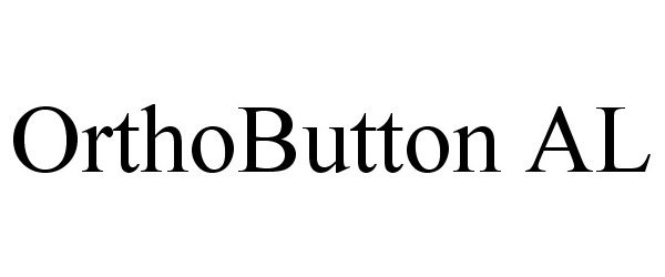 Trademark Logo ORTHOBUTTON AL