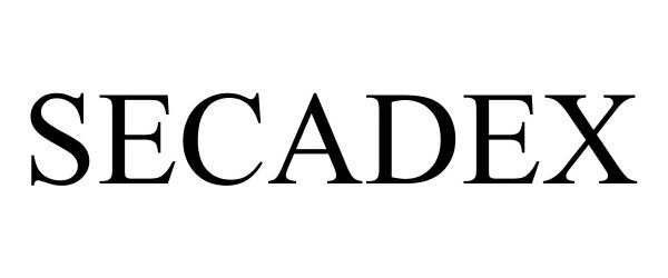 Trademark Logo SECADEX