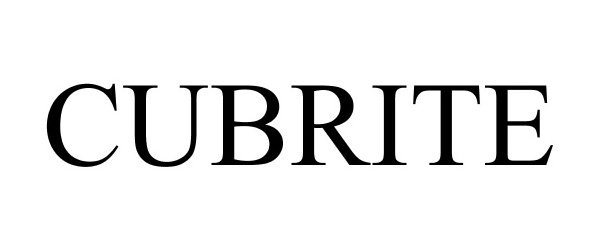 Trademark Logo CUBRITE