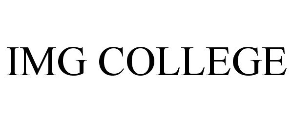 Trademark Logo IMG COLLEGE