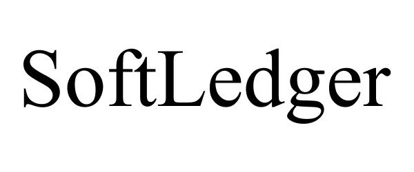 Trademark Logo SOFTLEDGER