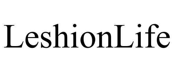 Trademark Logo LESHIONLIFE