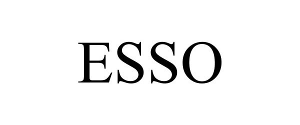 Trademark Logo ESSO