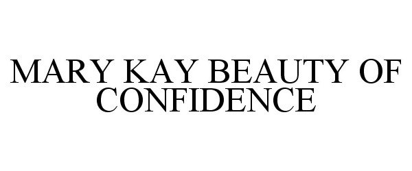  MARY KAY BEAUTY OF CONFIDENCE