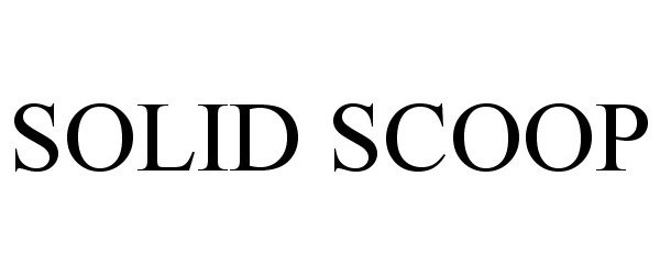  SOLID SCOOP