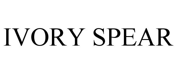 Trademark Logo IVORY SPEAR