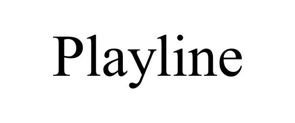 Trademark Logo PLAYLINE