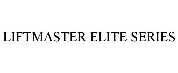 Trademark Logo LIFTMASTER ELITE SERIES