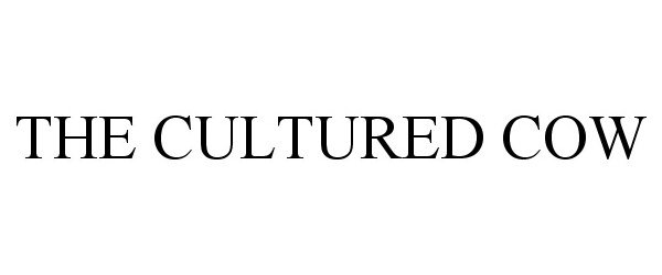 Trademark Logo THE CULTURED COW