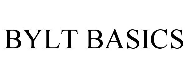Trademark Logo BYLT BASICS