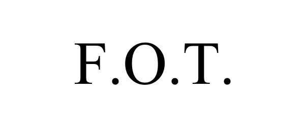 Trademark Logo F.O.T.