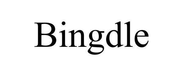 Trademark Logo BINGDLE