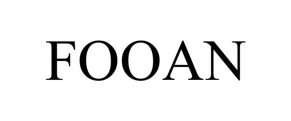 Trademark Logo FOOAN