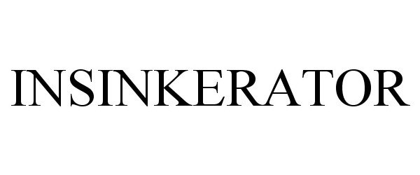 Trademark Logo INSINKERATOR
