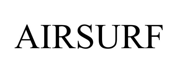 Trademark Logo AIRSURF