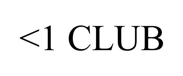 Trademark Logo &lt;1 ICLUB