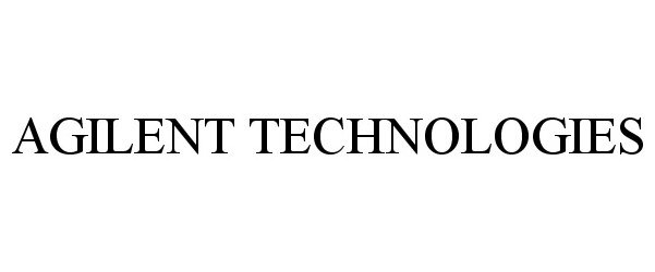 AGILENT TECHNOLOGIES