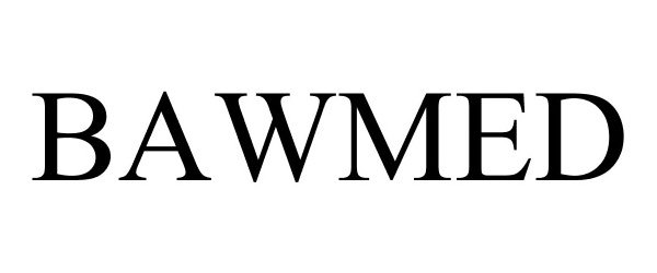 Trademark Logo BAWMED