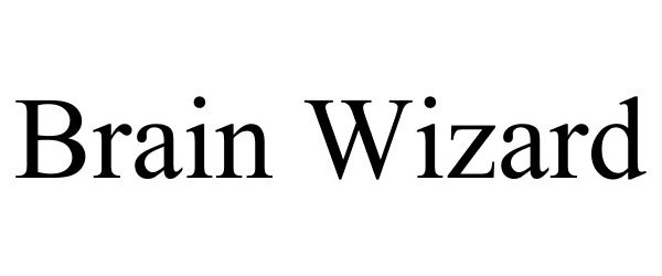 Trademark Logo BRAIN WIZARD