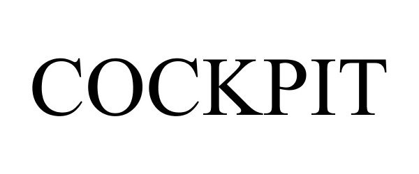 Trademark Logo COCKPIT