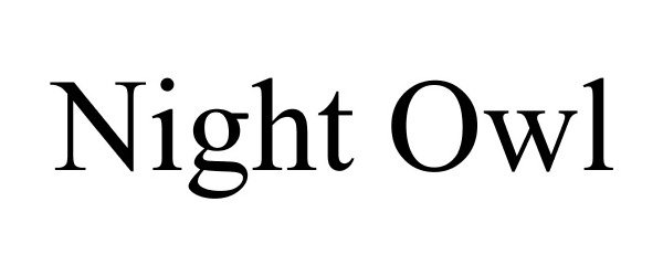 Trademark Logo NIGHT OWL