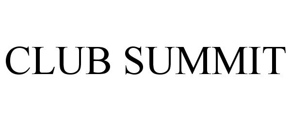  THE CLUB SUMMIT