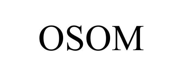 Trademark Logo OSOM