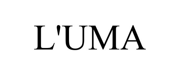 Trademark Logo L'UMA