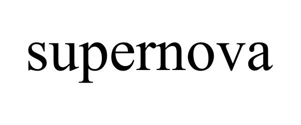 Trademark Logo SUPERNOVA