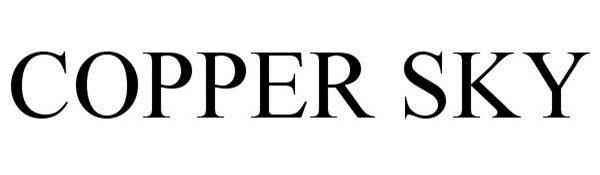 Trademark Logo COPPER SKY