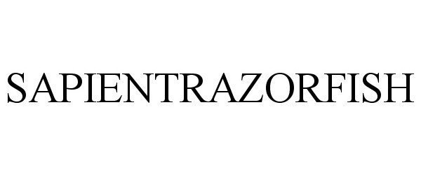 Trademark Logo SAPIENTRAZORFISH